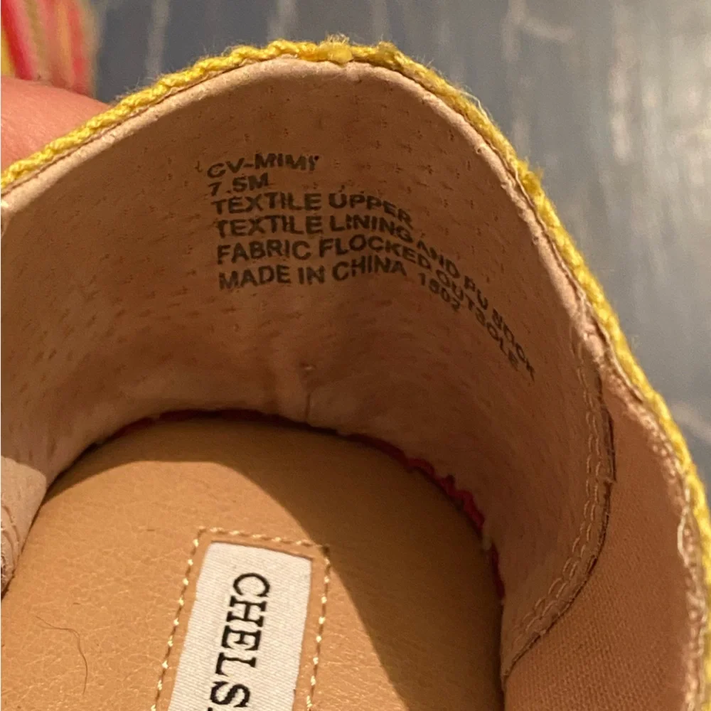 Espadrille Mimi woven flats